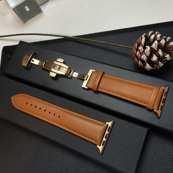 Genuine Leather For Apple watch band 45mm 41mm 44mm 40mm 42mm 38mm 49mm correa bracelet iwatch 2