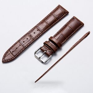Genuine Leather Band 14mm 18mm 20mm 22mm 24mm Strap for Samsung Watch 5 4 3 45mm