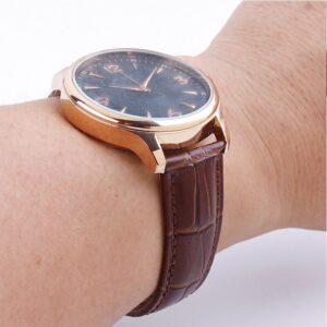 Leather Strap Watch Band 20mm 22mm 18mm 16mm 24mm Universal Belt Butterfly Buckle Sports Bracelet Wristband 3