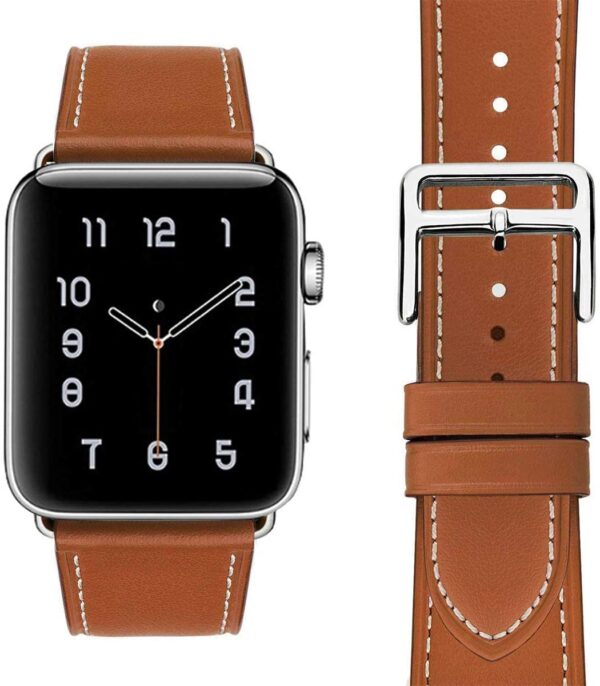 Leather strap For Apple watch band 44mm 40mm 38mm 42mm iWatch Single tour bracelet Apple watch 3